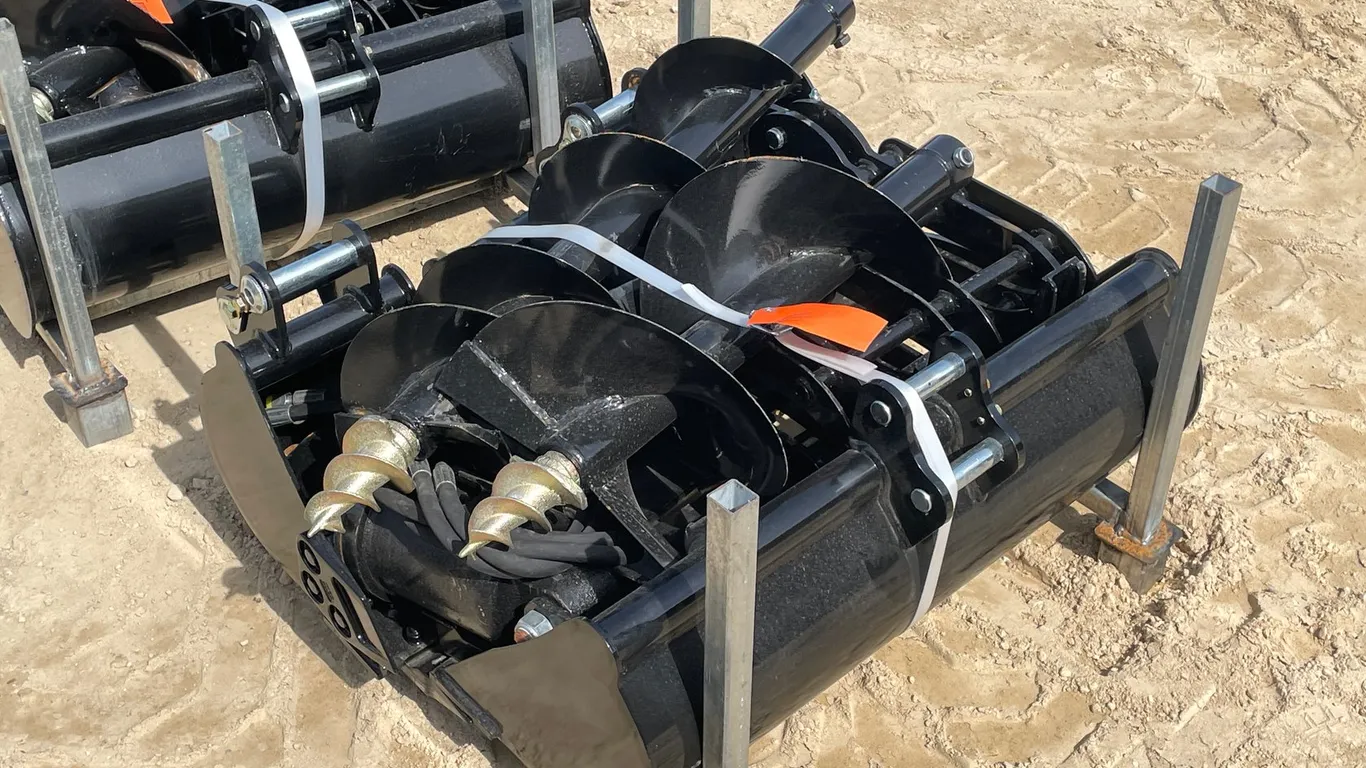 Excavator Attachment Set