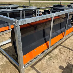Wolverine Skid Steer Snow Pusher Attachment