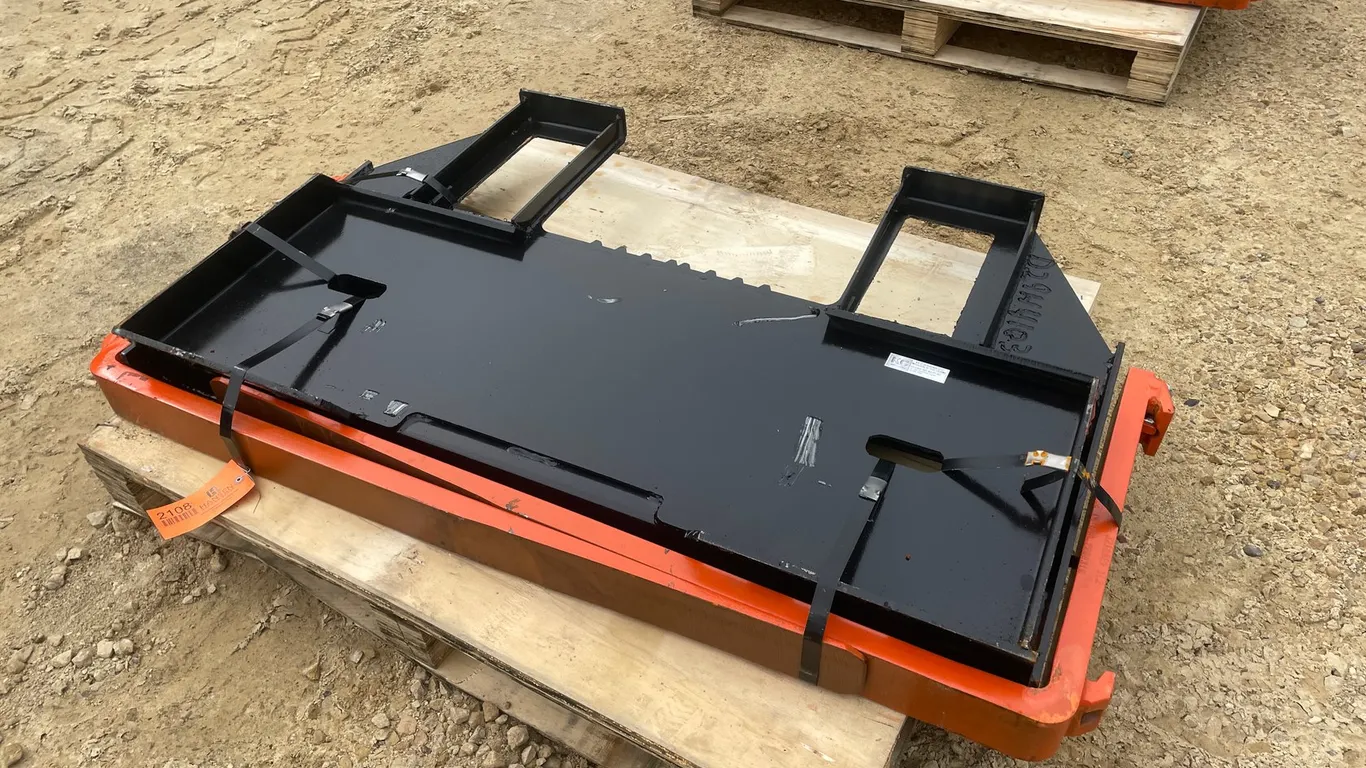 New KC Skid Steer Fork Frame with Forks