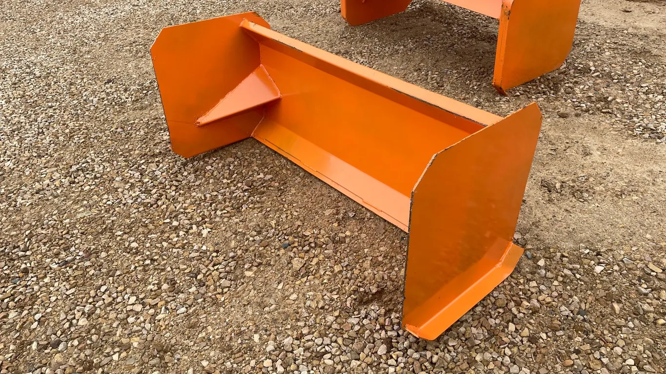 New KC 48" Mini Skid Steer Snow Pusher