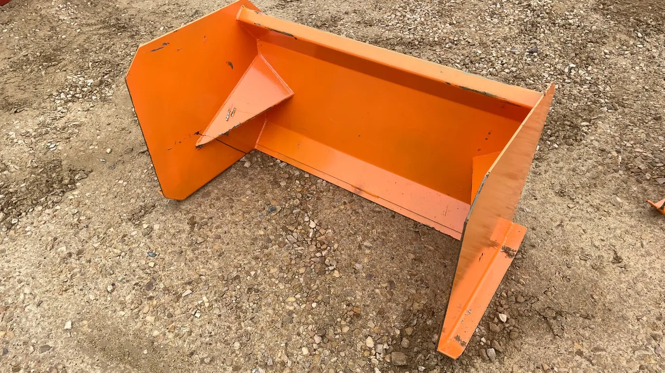 New KC 36" Mini Skid Steer Snow Pusher