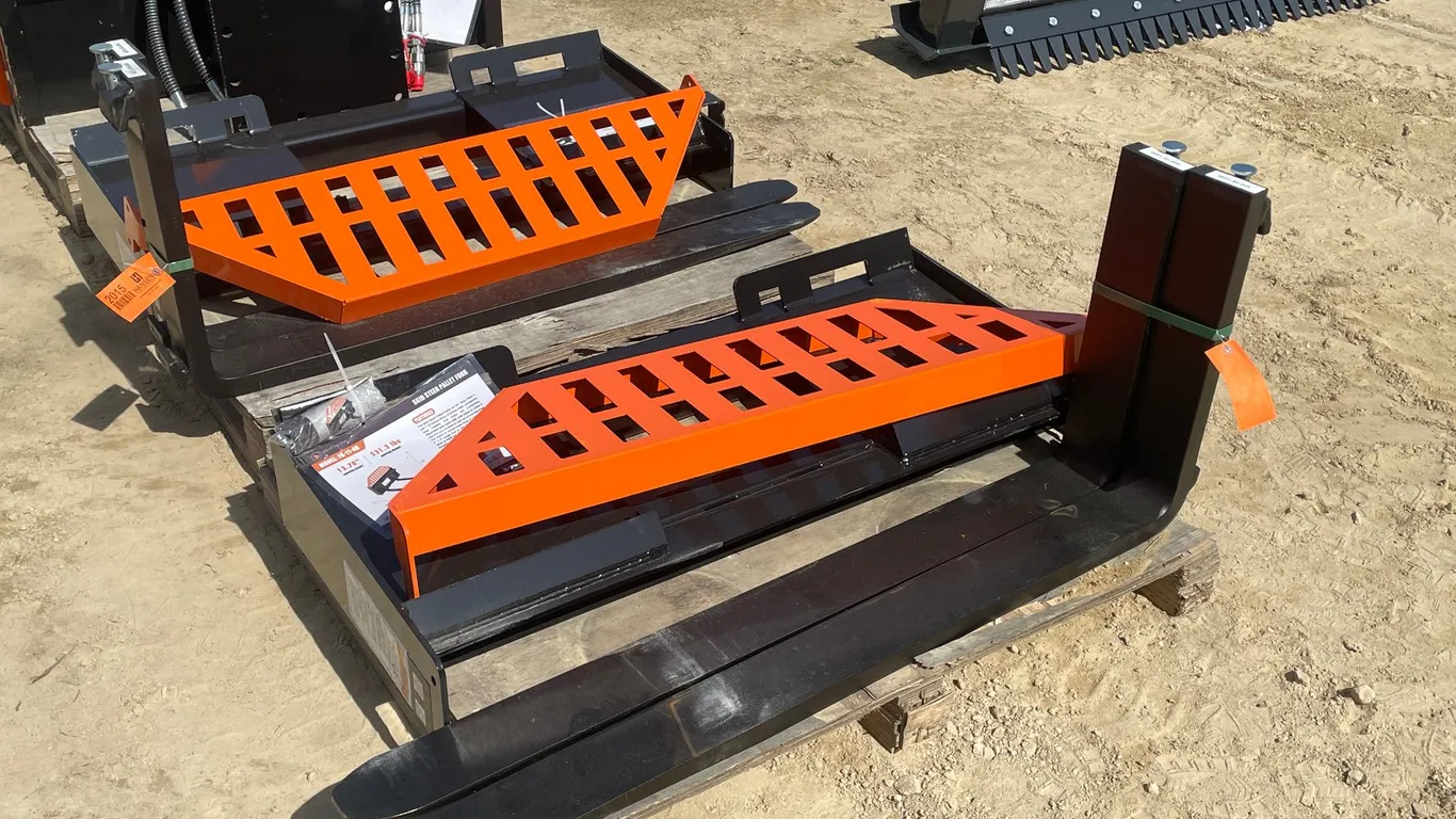 Wolverine Skid Steer Pallet Fork Attachment