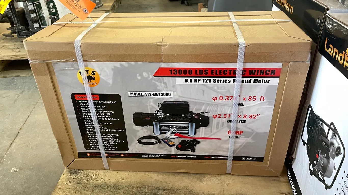 ATSPower ATS-EW13000 Electric Winch