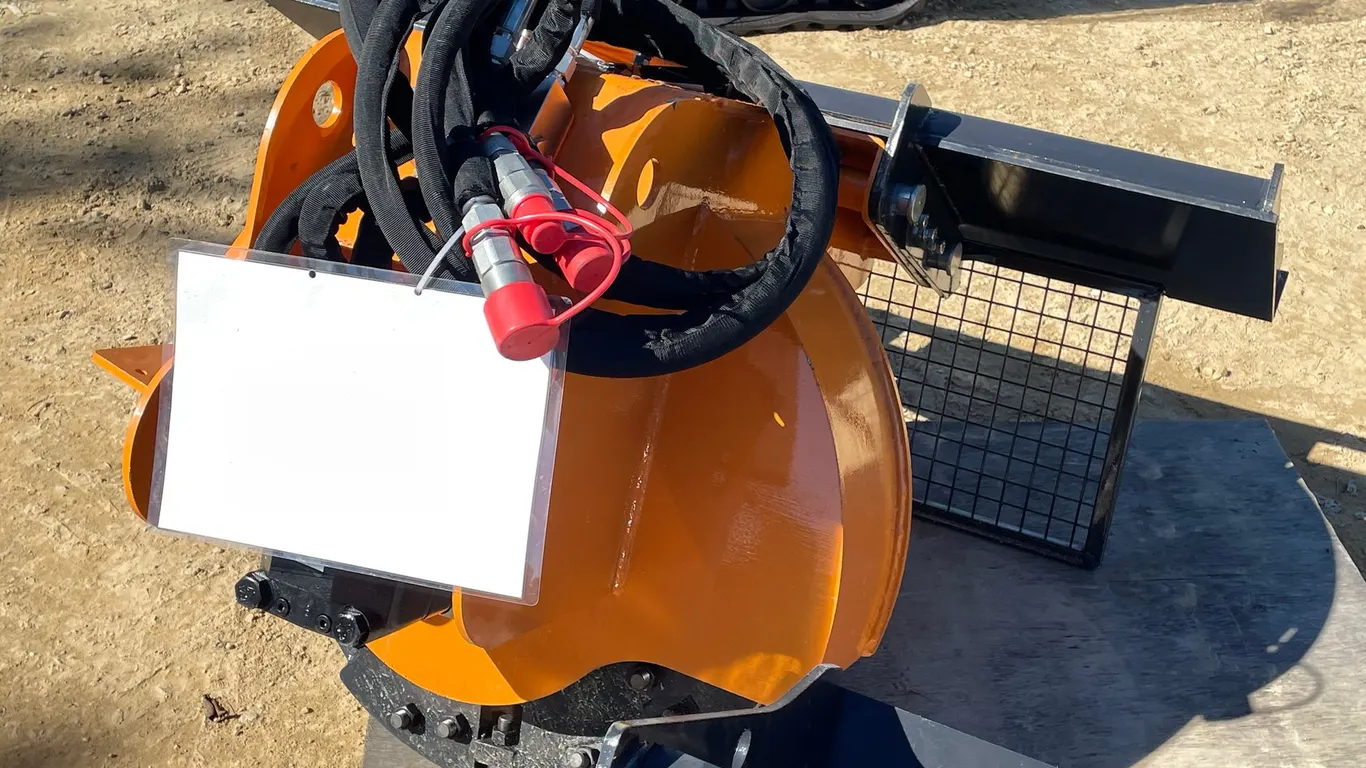 LandHonor Skid Steer Stump Grinder Attachment