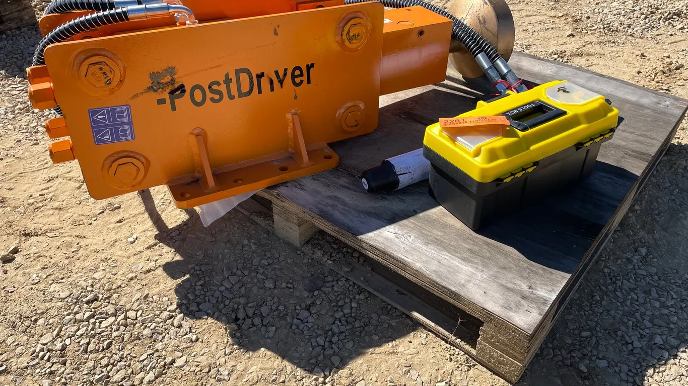 LandHonor Post Driver and Breaker Attachment