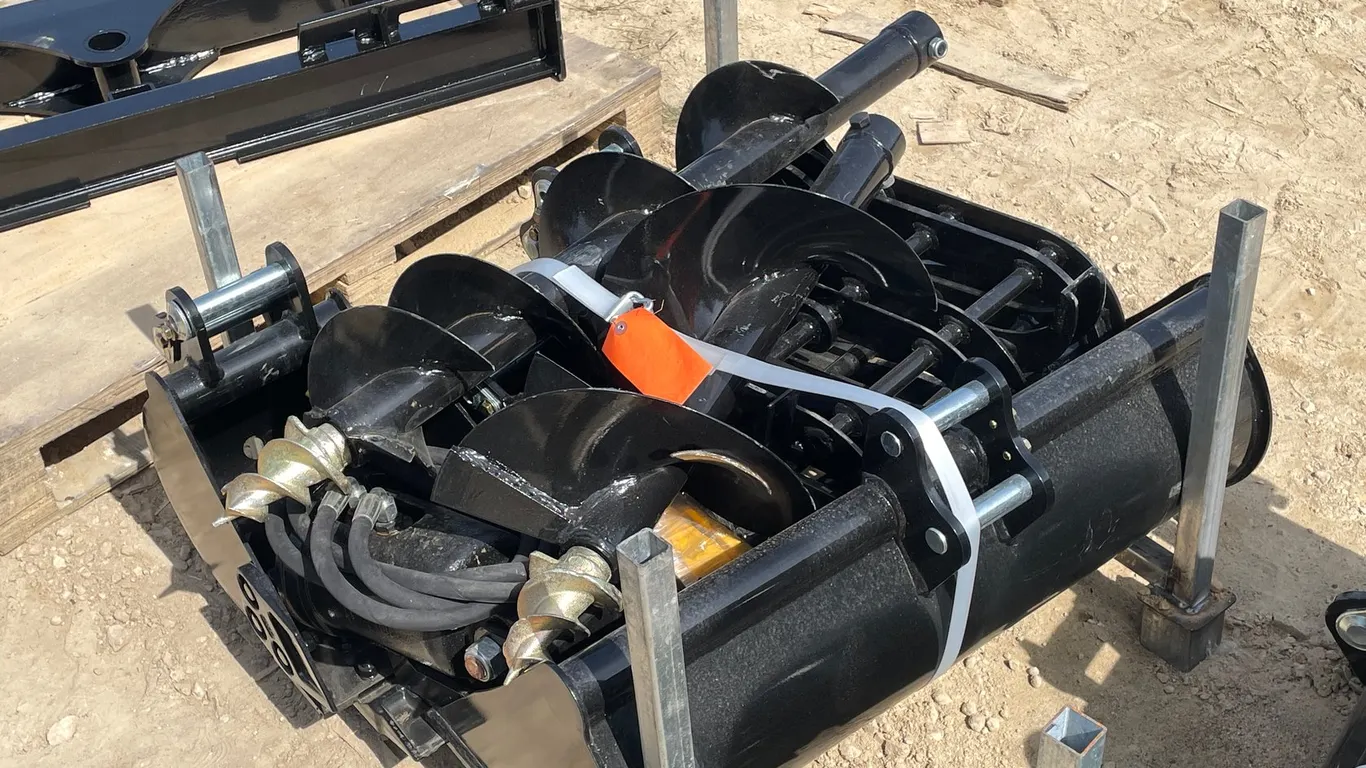 Excavator Attachment Set