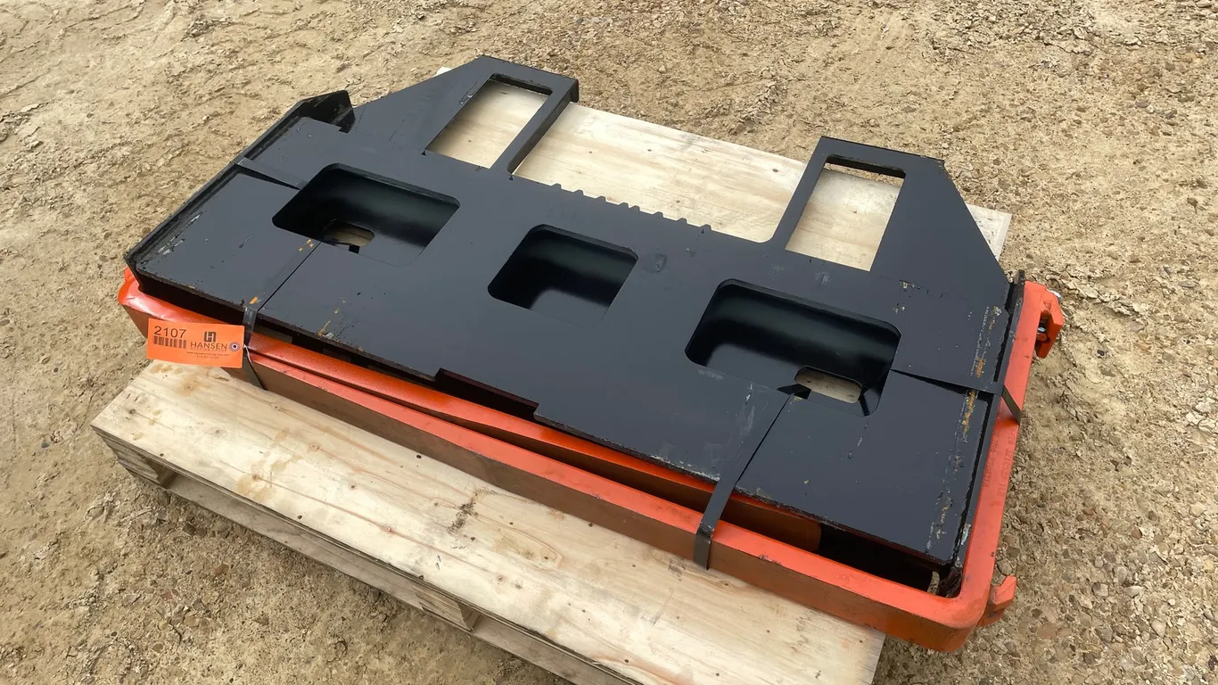 New KC Skid Steer Fork Frame with Forks