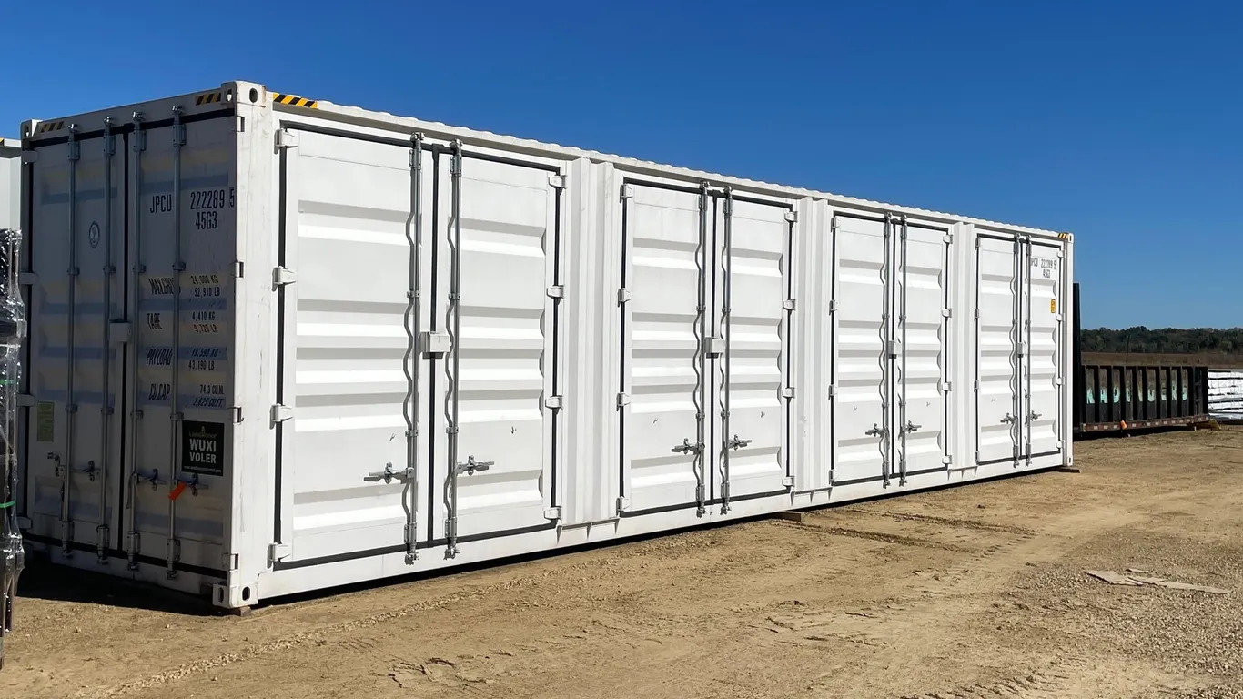 One Time Use 40' High Cube Multi Door Container