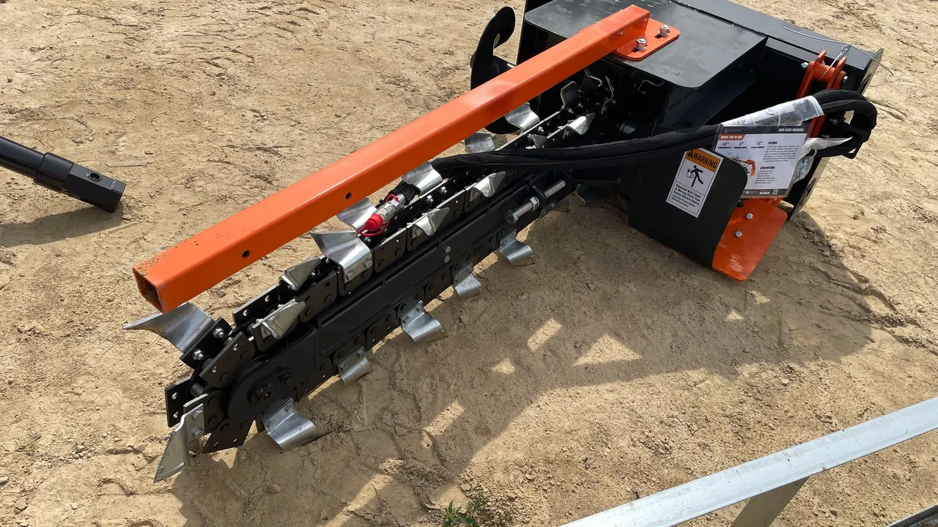 Wolverine Skid Steer Trencher Attachment