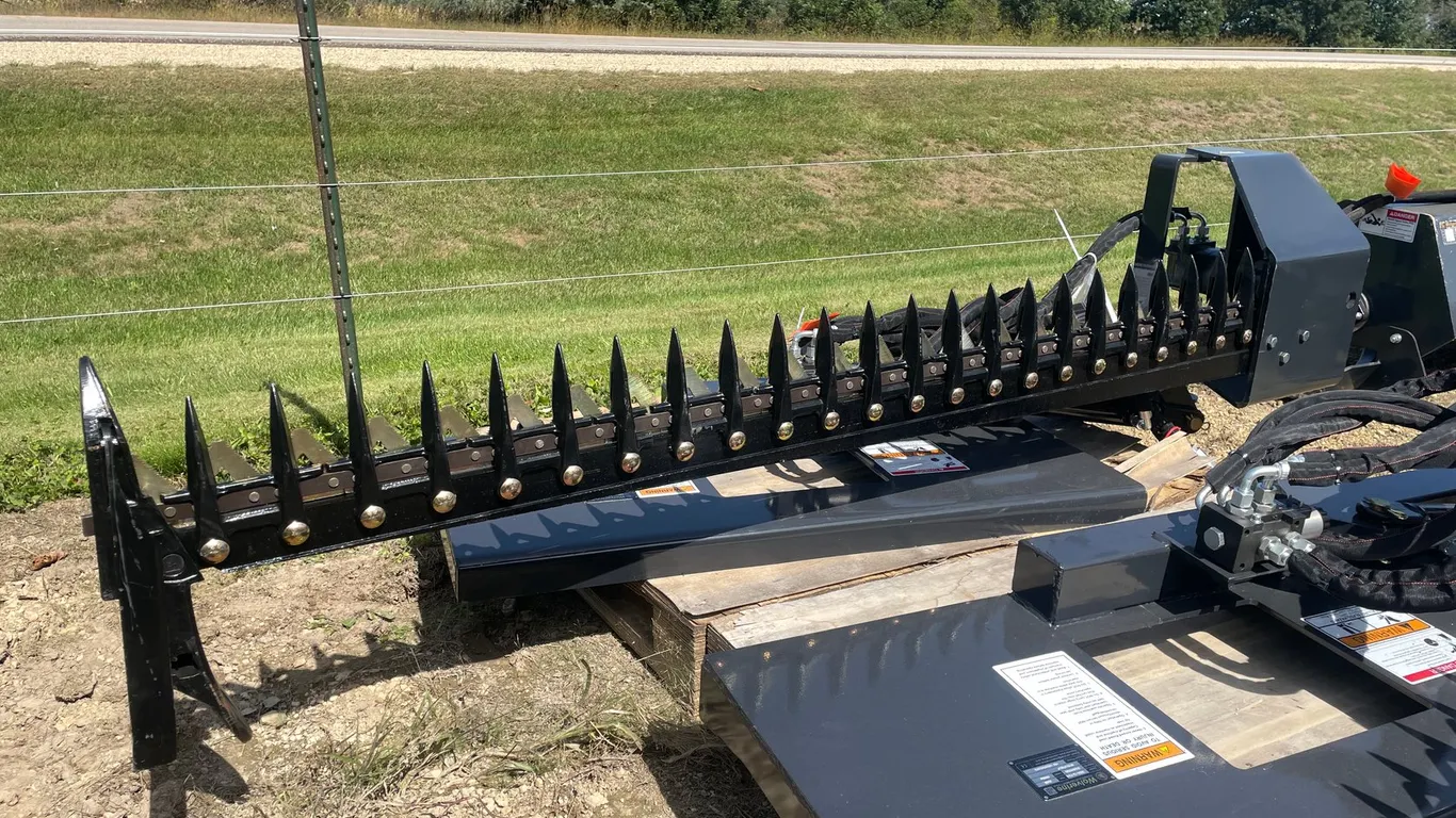 Wolverine Skid Steer Sickle Bar Mower Attachment