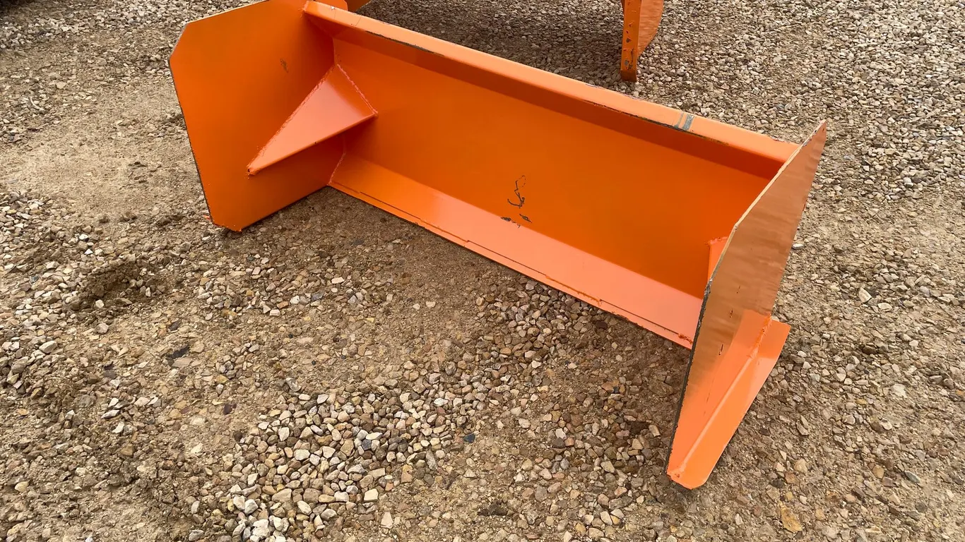 New KC 48" Mini Skid Steer Snow Pusher