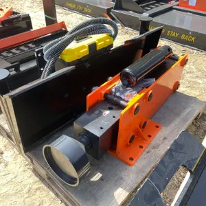 Wolverine Skid Steer Post Driver Attachment