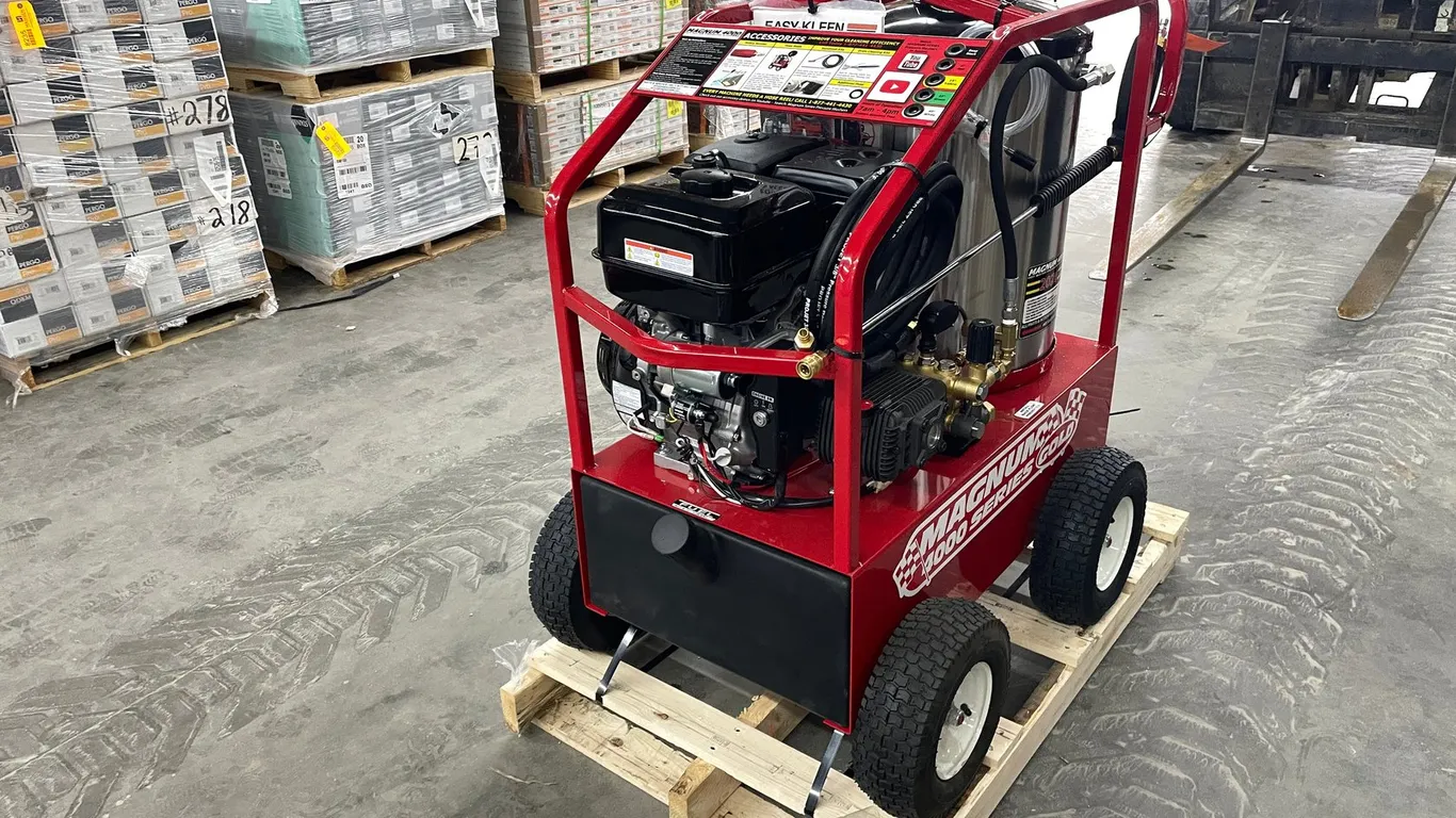 New Magnum 4000 Hot Water Pressure Washer