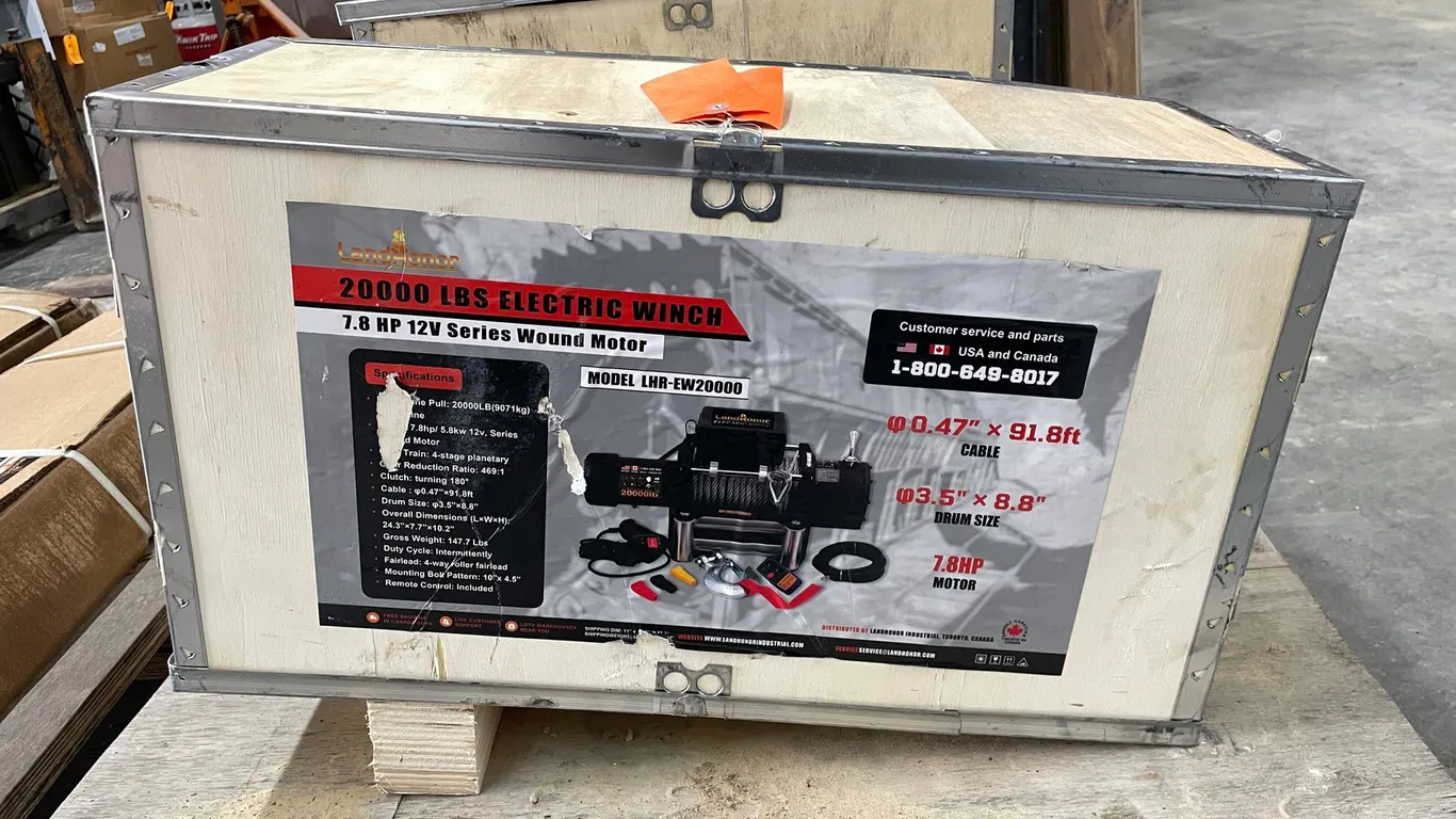 LandHonor 20,000 lb. Electric Winch