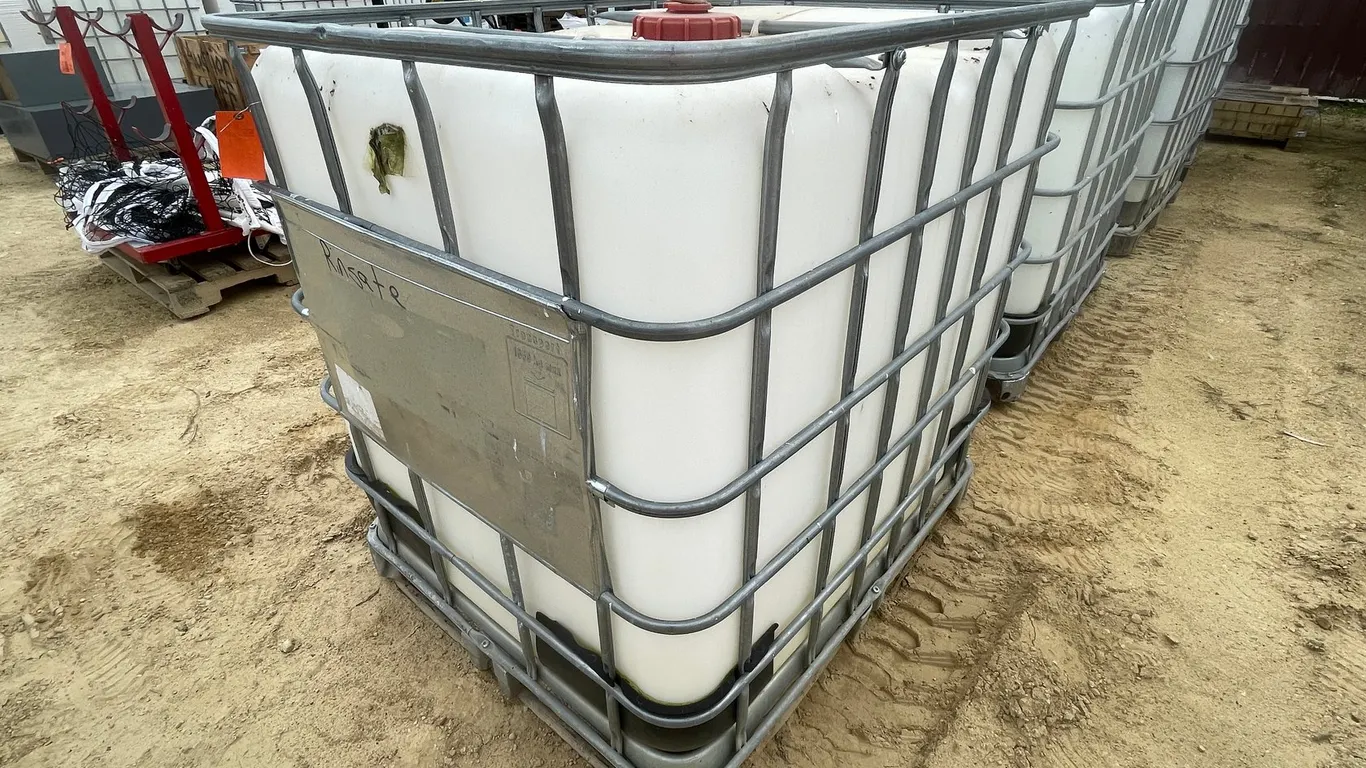 Caged Poly Water Tote