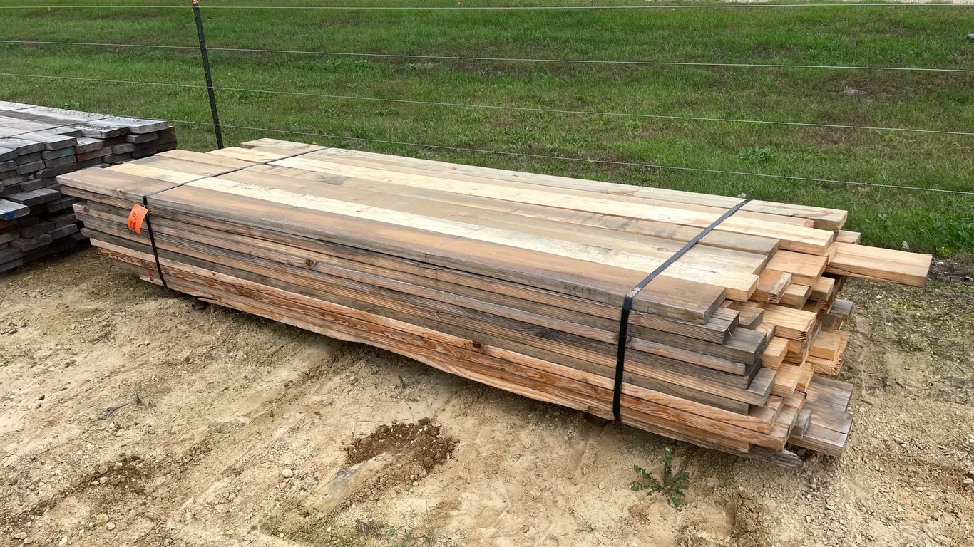 Bundle of Construction Grade 2' x 6' and 2' x 8' Lumber