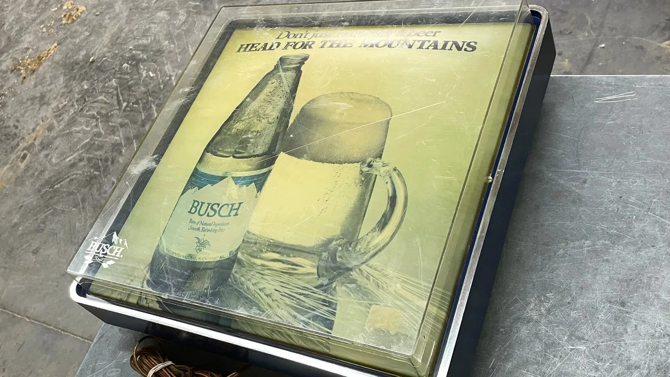 Vintage Busch Light