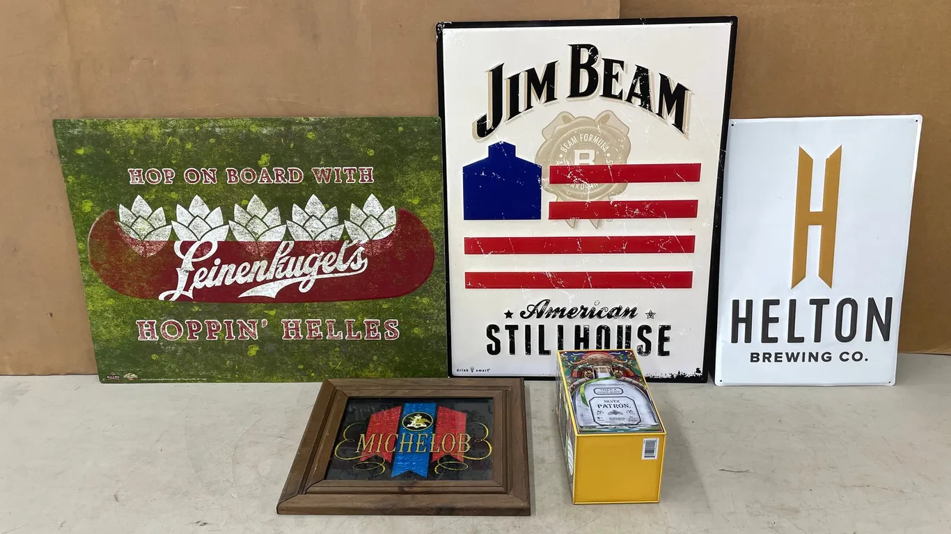 Misc. Metal Beer Signs