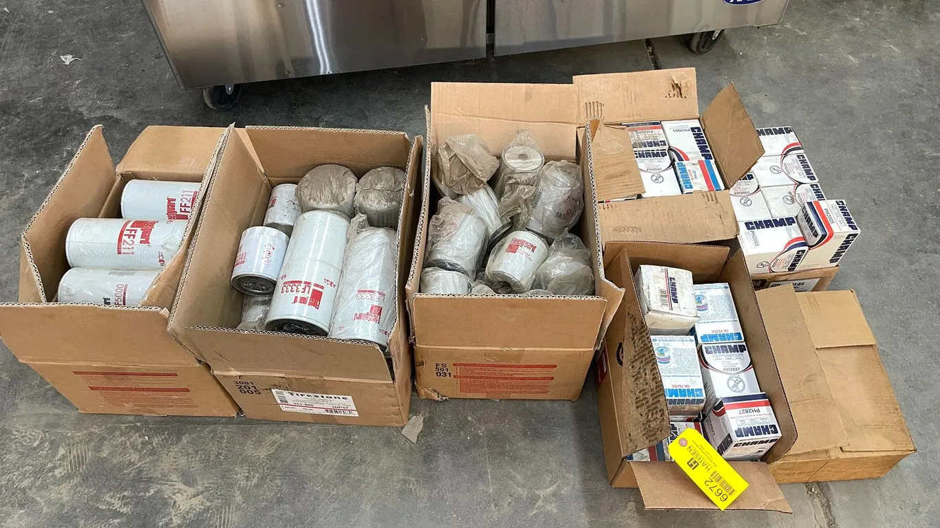 (7) Boxes of Oil and Fuel Filters