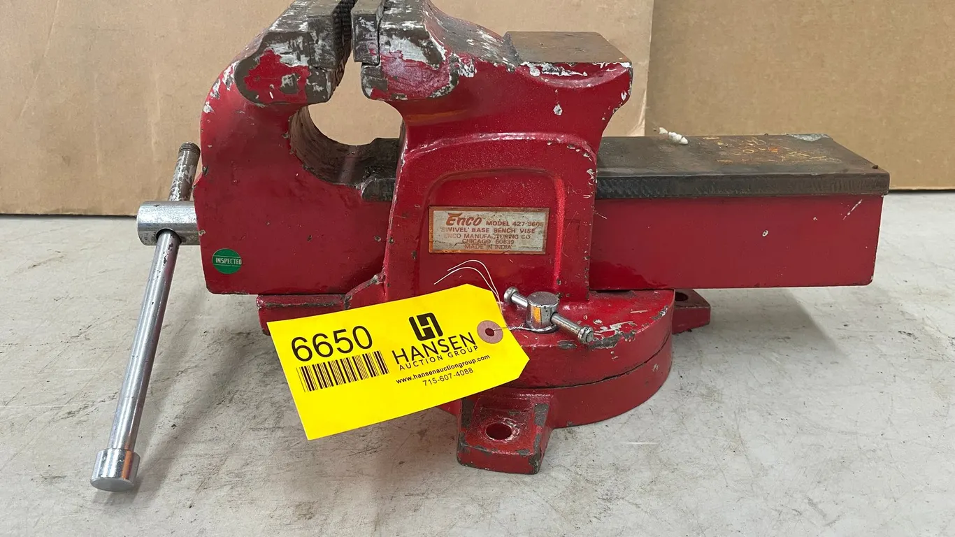 Enco Swivel Base Bench Vise