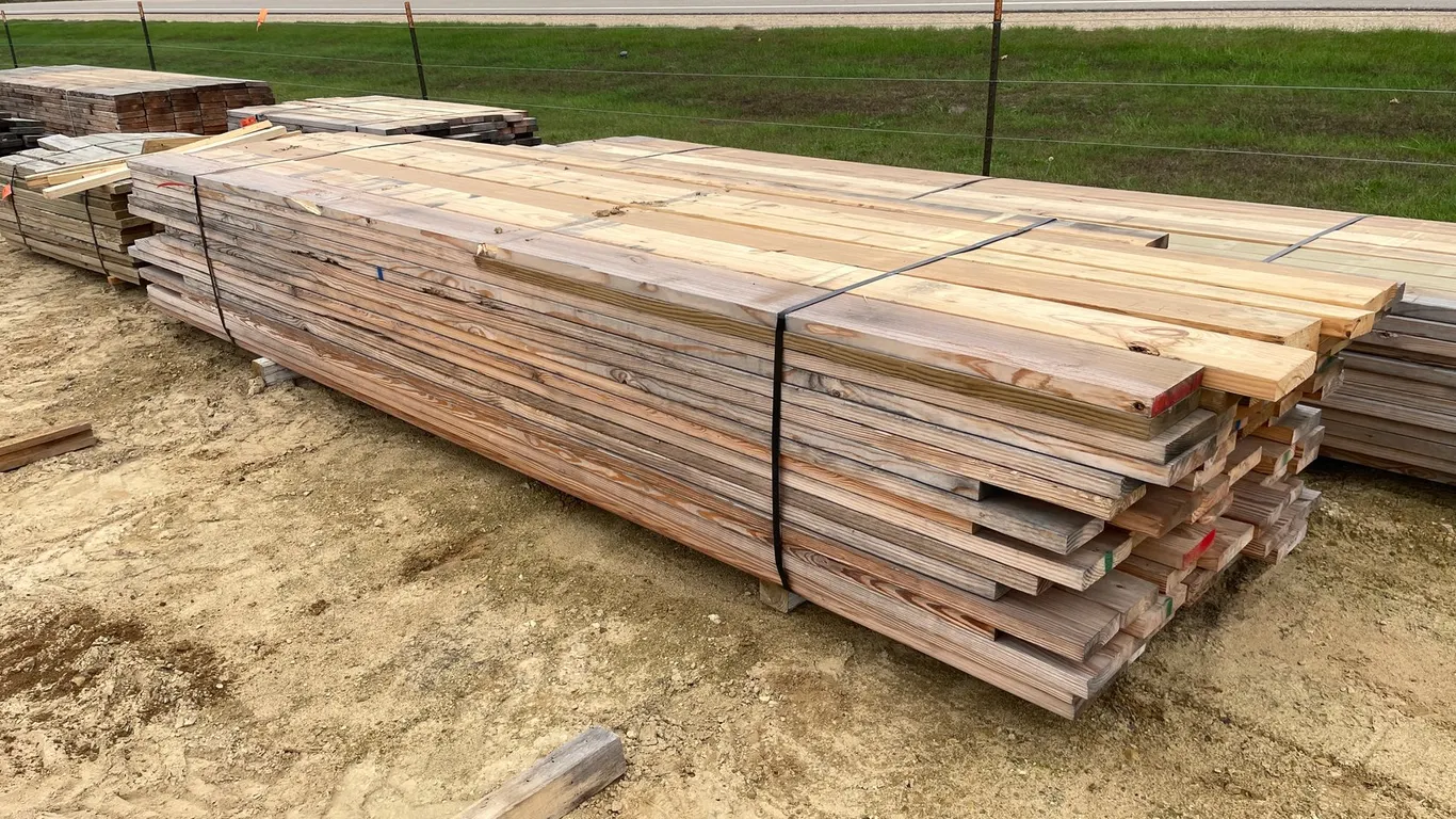 Bundle of Construction Grade 2' x 6' and 2' x 8' Lumber