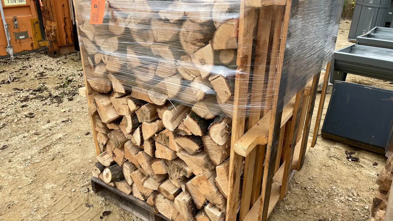 Pallet of Maple Firewood
