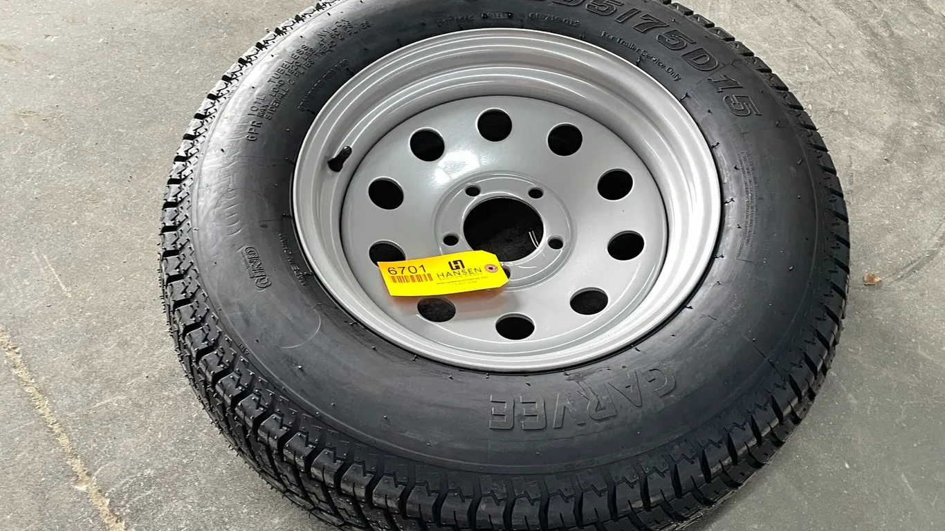 New 15" Trailer Tire and Rim