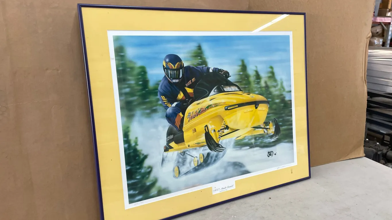 Ski Doo MXZ Framed Poster