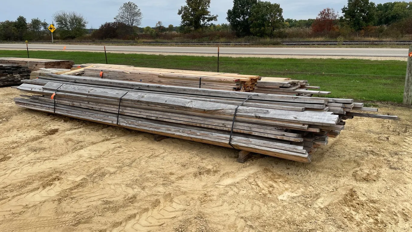 Bundle of Construction Grade 2' x 6' and 2' x 8' Lumber