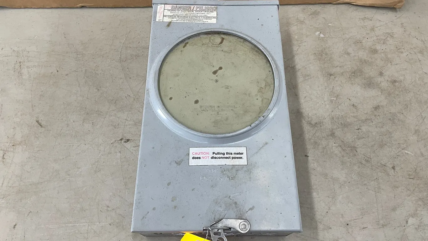 Used Electrical Meter Box