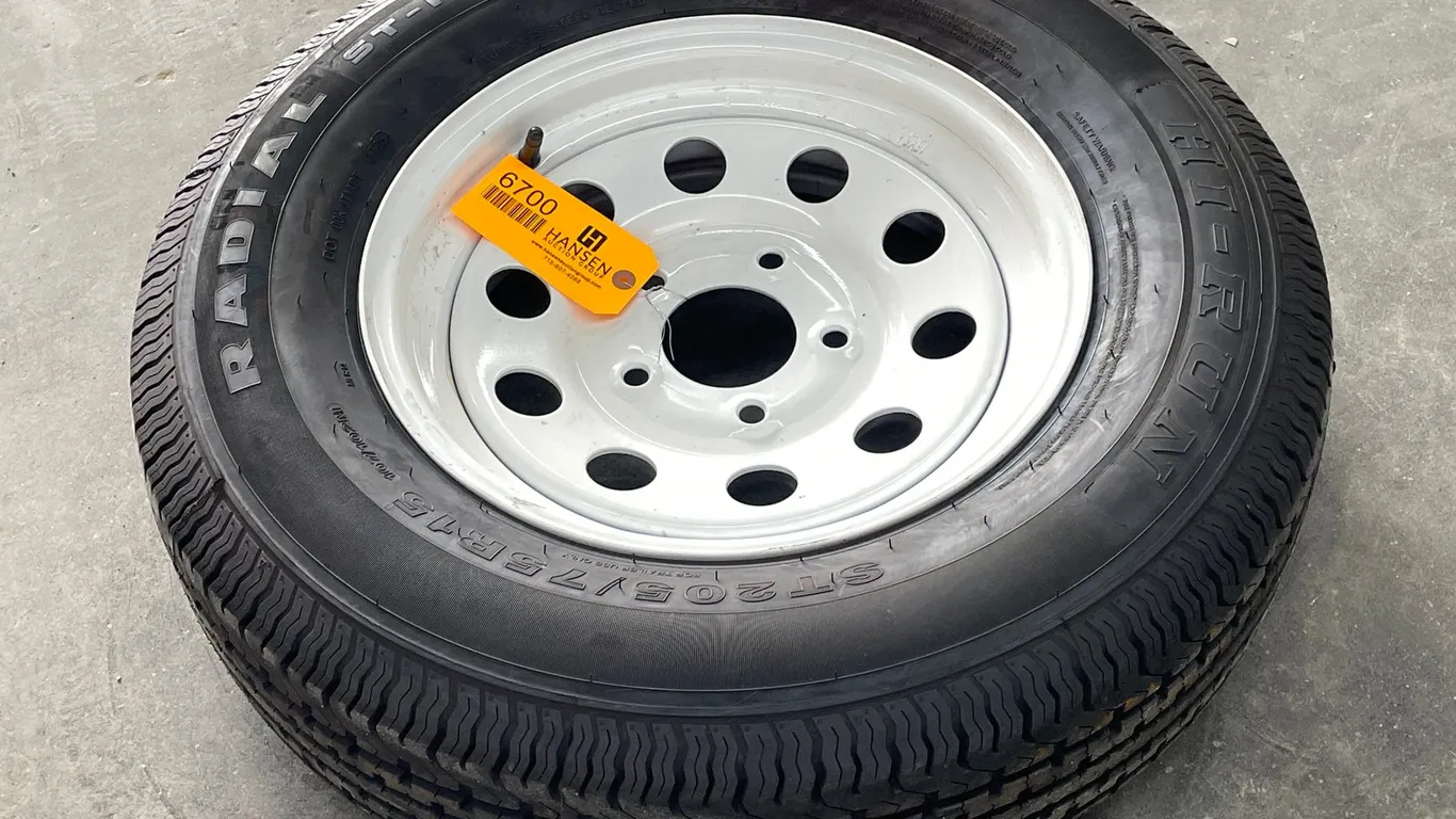 New 15" Trailer Tire and Rim