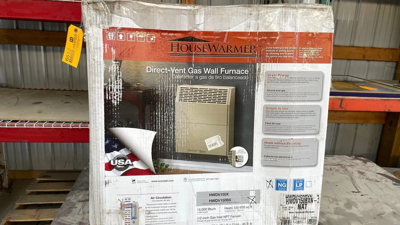 House Warmer Natural Gas Direct Vent Gas Wall Furnace