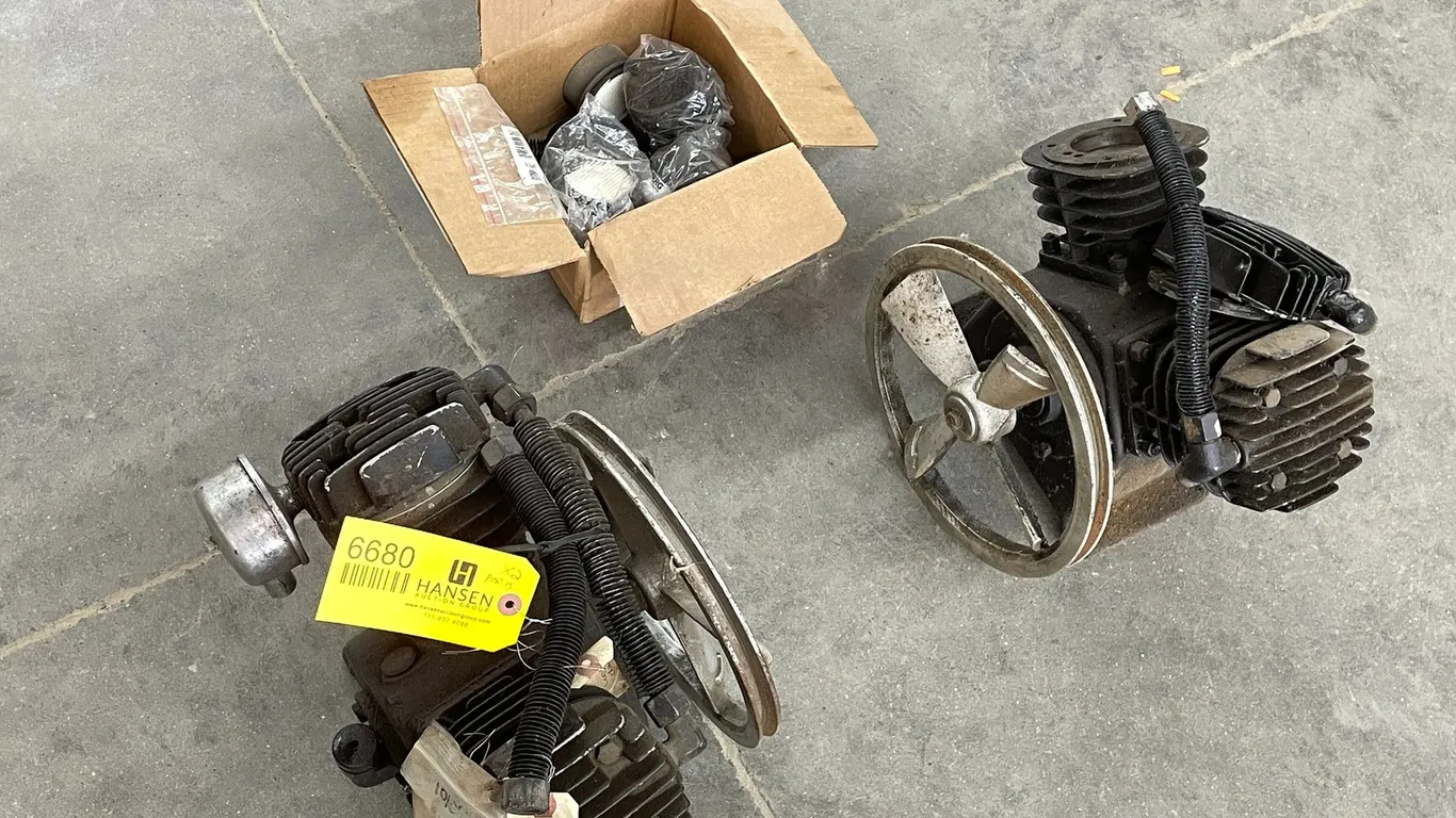 (2) Air Compressor Motors