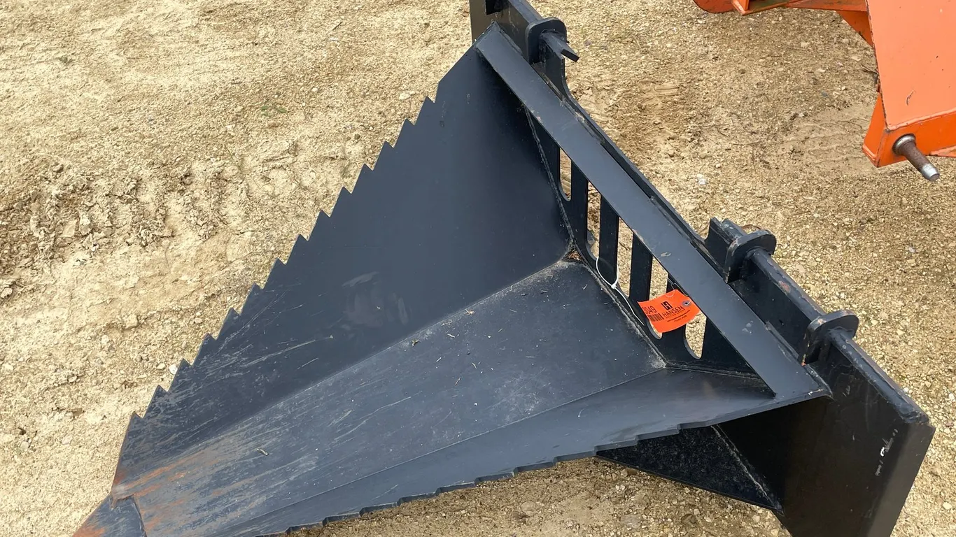 Skid Steer Stump Digger Attachment