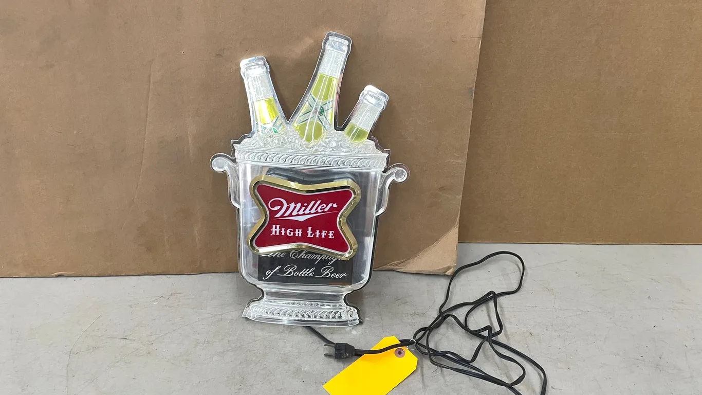 Miller High Life Lighted Sign