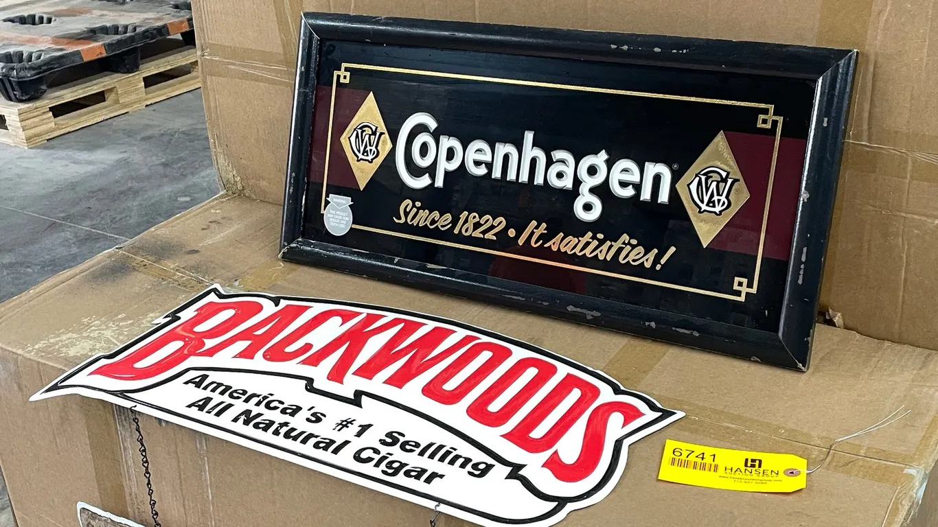 (2) Tobacco Signs