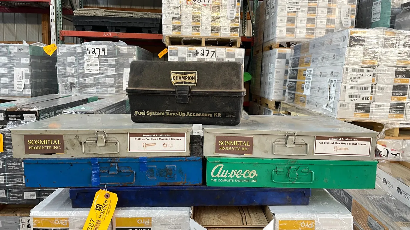 (5) Automotive Tray Bins