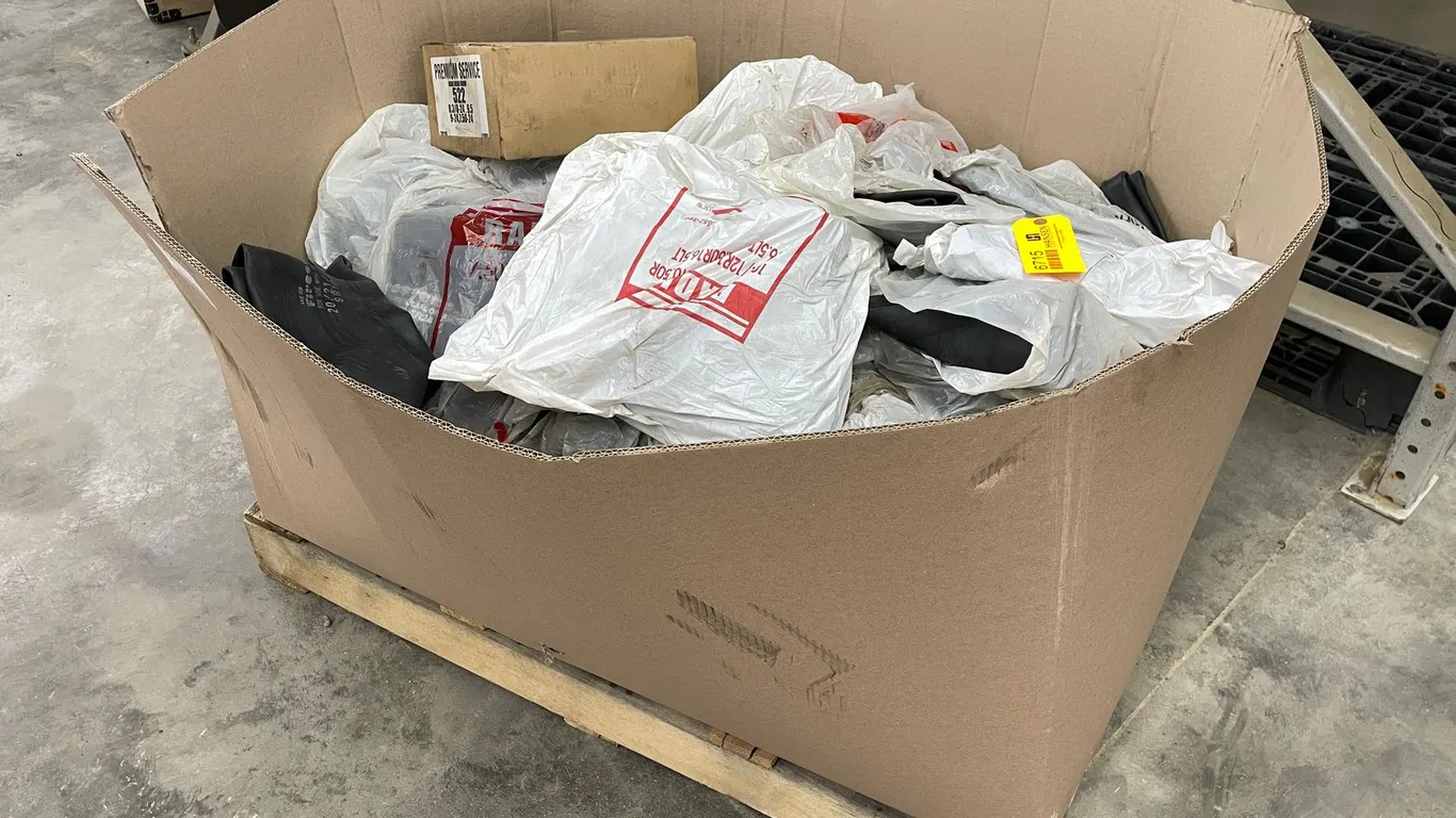 Tote of Misc. Tubes