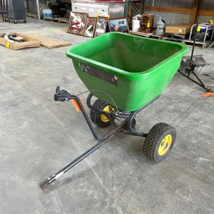 John Deere Pull Behind Lawn Spreader