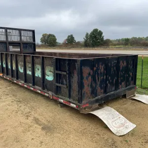 22' Flat Rack with Sides