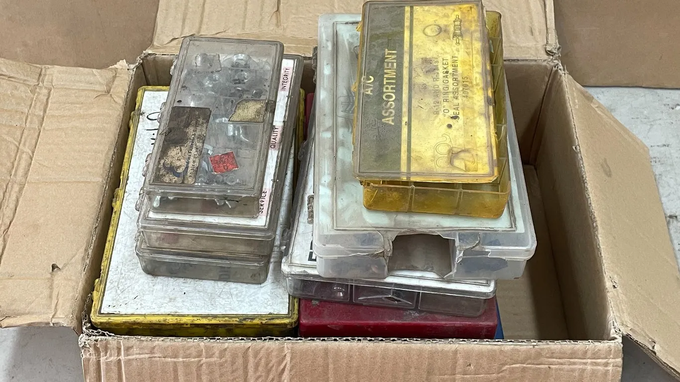 Selection of Automotive Parts Trays