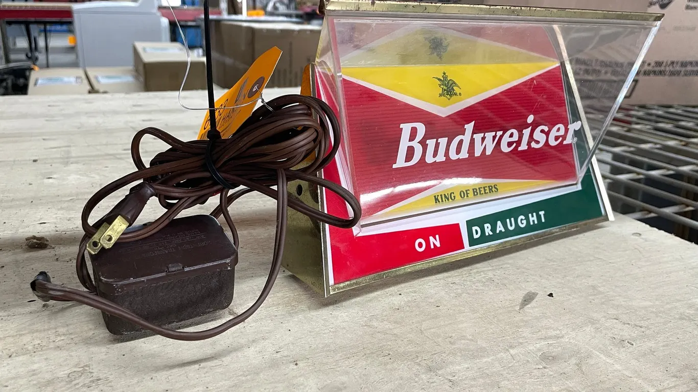 Vintage Budweiser Light