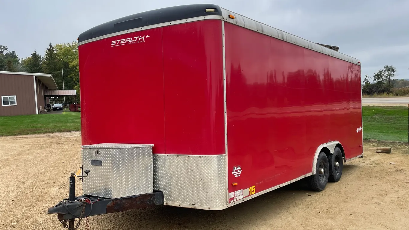 2010 Stealth Enterprise 20' Enclosed Trailer (Has WI Title)