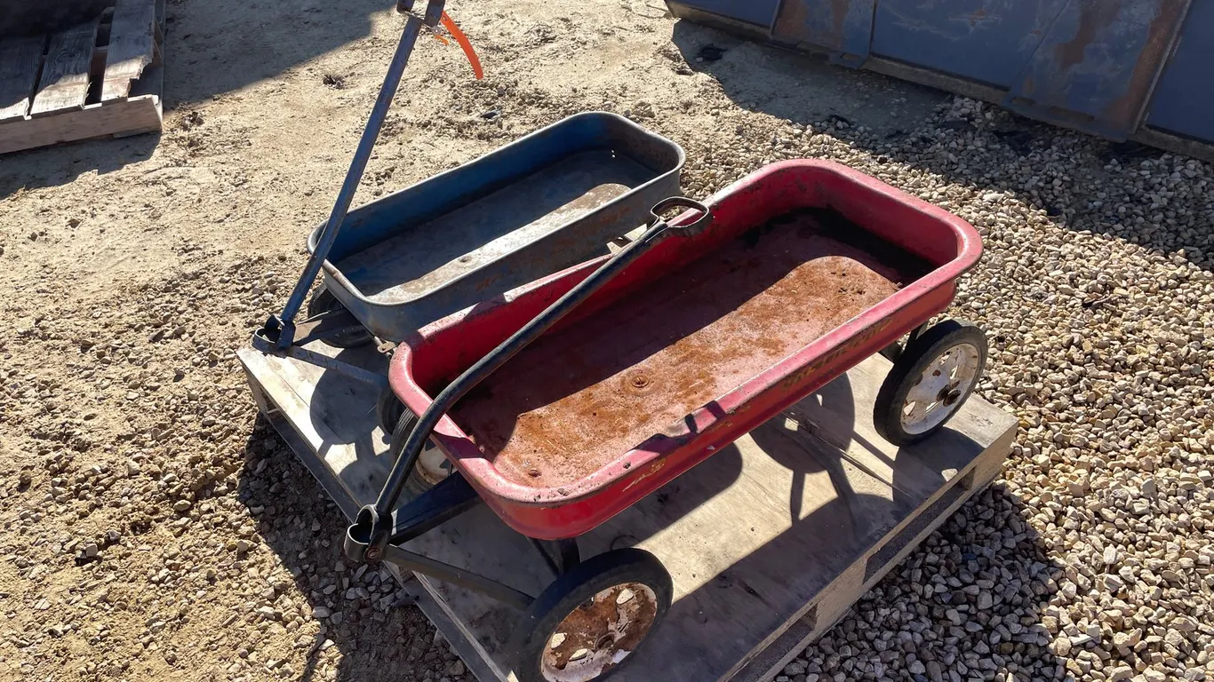 (2) Vintage Wagons