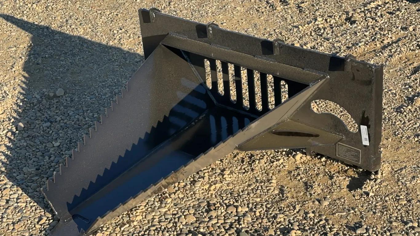 Captok Skid Steer Stump Bucket