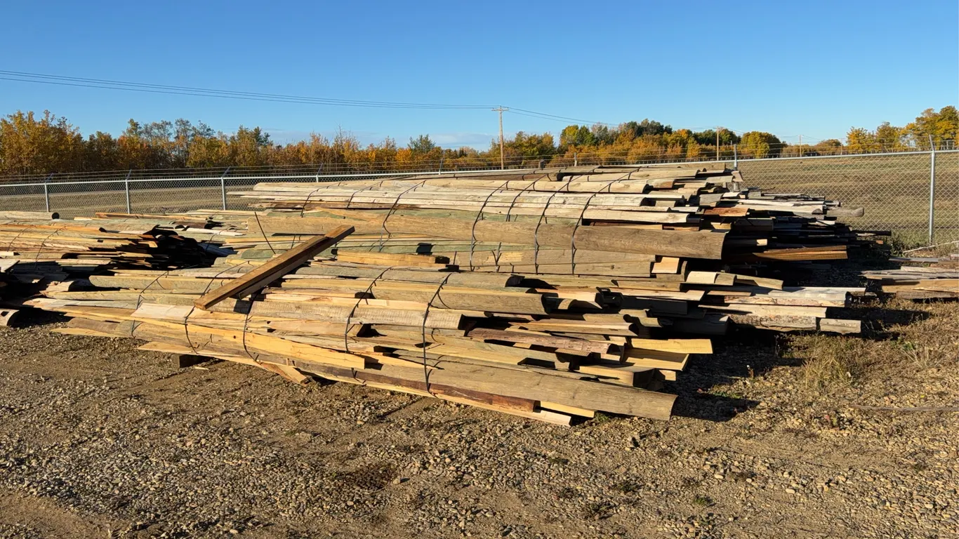 (4) Bundles Misc. Wood