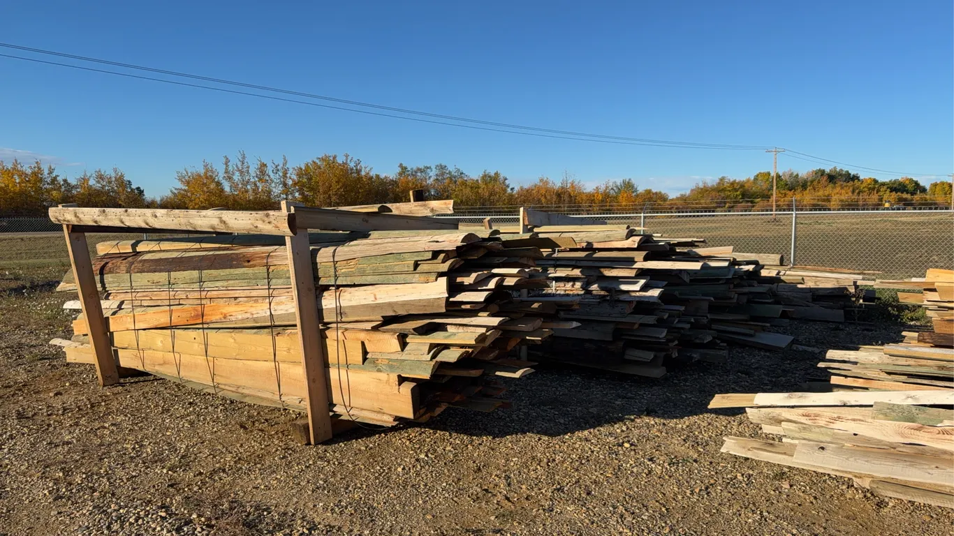 (4) Bundles Misc. Wood