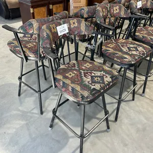 South Western Bar Stool - Must Take 3 Times the Bid Price