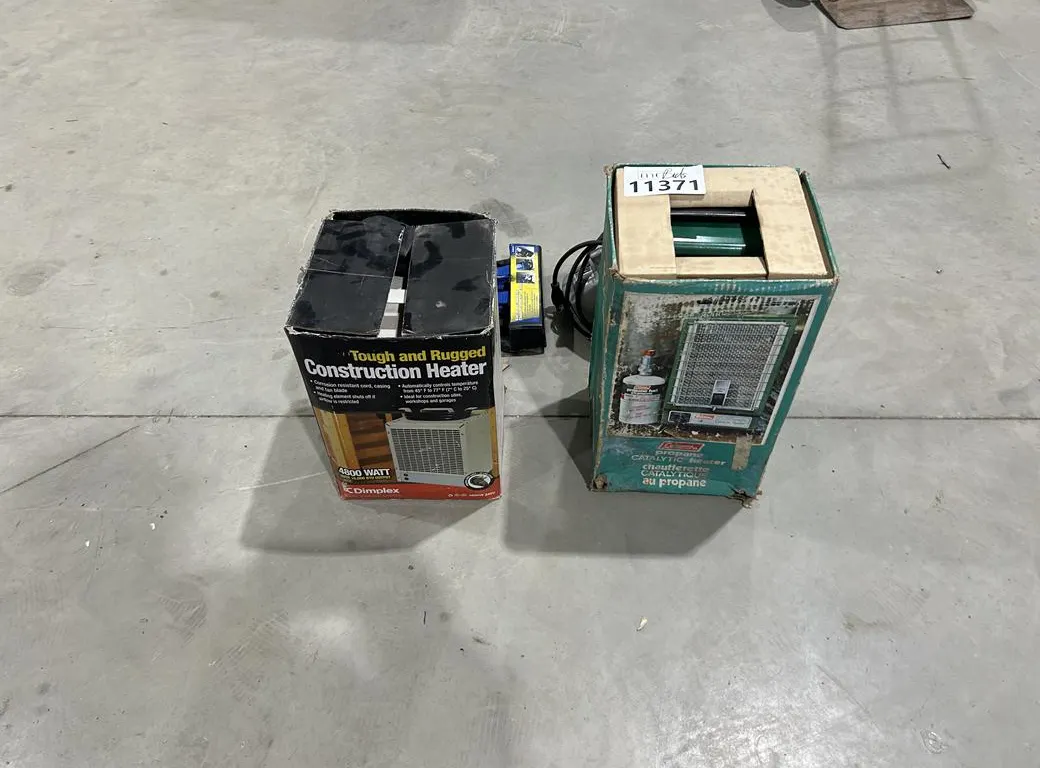 Construction Heater, Propane Heater, X Straps, Sailsaw