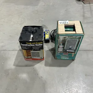 Construction Heater, Propane Heater, X Straps, Sailsaw
